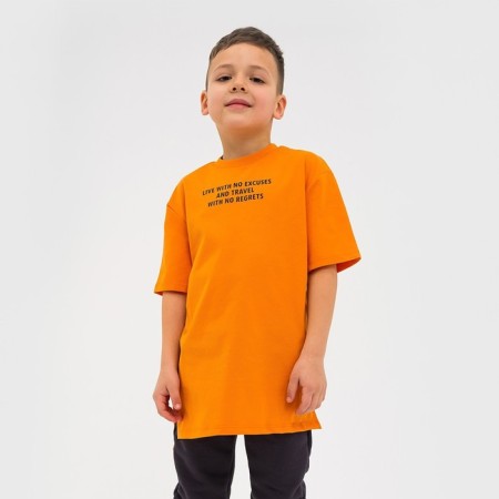 T-shirt Children's KAFTAN "Trendy" R.36 (134-140), Orange