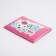 Cover for passport, pink color