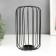 Summary Metal for 1 candle "Loft. Prutia" black 24x13.5x13.5 cm