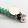 Holder for the nipple - dummies of "rhombics", silicone, green color