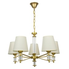 Chandelier 1091/5GD 40W E27 gold 60x60x38-78 cm Bayerlux