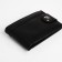 Male purse for magnet, department for bills, for maps, for coins, black color
