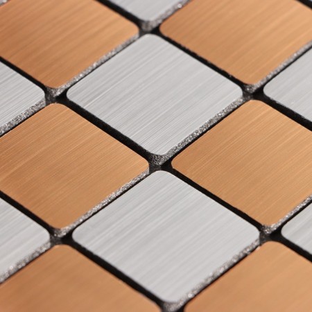 Self-adhesive panel 30*30cm soft, copper-silver cell-1