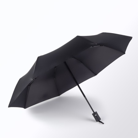 Automatic umbrella "Benjamin", 3 additions, 8 spokes, r = 47 cm, black color-2