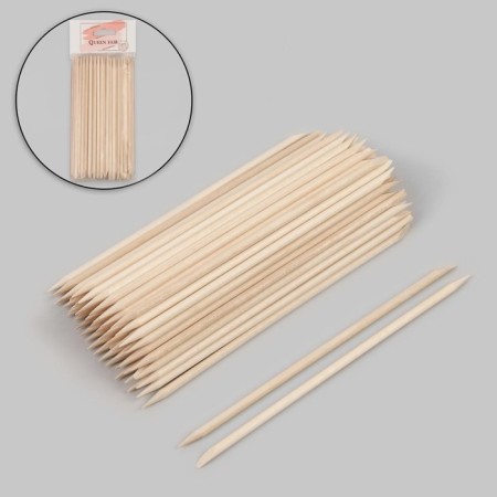 Orange sticks for manicure, 15 cm, 100 pcs-2