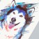 Tattoo on the body color "Husky" 21x14.8 cm