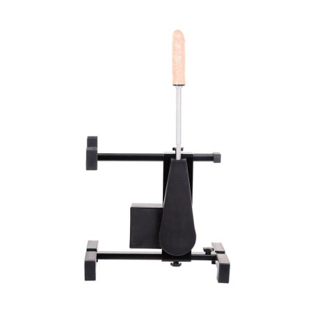 Diva My pleasure sex machine, 2 nozzles, metal, black color, 33 cm-4