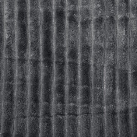 Plaid Vertical 150x200cm, Anthracite, Velsoft 280g/m, PE100%-1