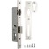 The body of the narrow-profile lock Fuaro 155-30 CP, with a roller, color chromium