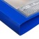 A4 Portfolio folder, calligrata "racer", plastic, on 2 rings, for a preschooler, without liners