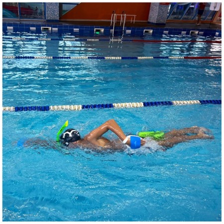 ONLYTOP swimming blade, p. S/m, blue color-4