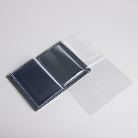 Cover for passport, black/white color-5