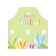 Apron of a kitchen with a photo print "Color Congratulation with Easter", adjustable, size OS