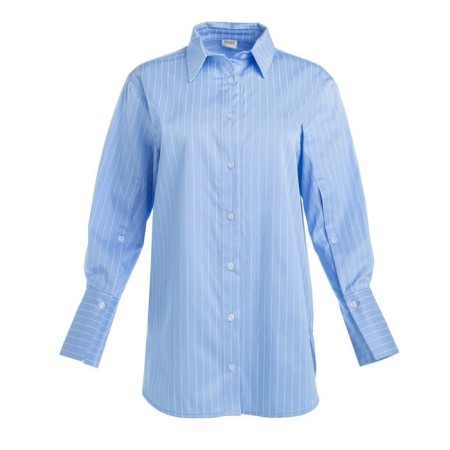 Women's blouse Minaku: Casual Collection, Blue Color, Size 48-6
