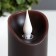 Nightmare "Black candle" LED 1W from batteries 2haa wenge 5x5x12cm Risalux
