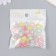 Plastic beads "A ball with faces - the inner color of the assortment" set 20 grams d = 0.8 cm