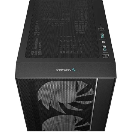 The DeepCool Matrexx 55 V4 Mesh Black Black BC BP 7x120mm 2x140mm 2xusb3.0 Audio Bott PS 107039-2