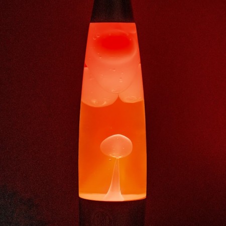 Luminaire table metal, glass, wax "lava" E14 25-35W silver 34x8.5x8.5 cm Risalux-4