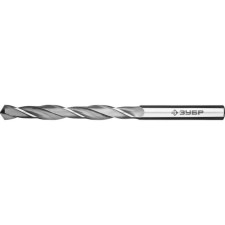Zubrov metal drill, steel P6M5, cylindrical shank, 6.9 x 109, class in