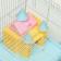 A cage for rodents "Pigzon", equipped with a lock, 37 x 27 x 30 cm, blue