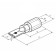 Terminal insulated RPI-P 2.5- (6.3)/RPIP 2-6-0.8 plug 6.3 mm 1.5-2.5 mm² blue Rexant 1