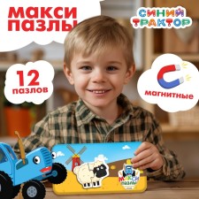 Magnetic maxi-puzzles 