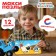 Magnetic maxi-puzzles "Blue Tractor on the Farm", in a metal box