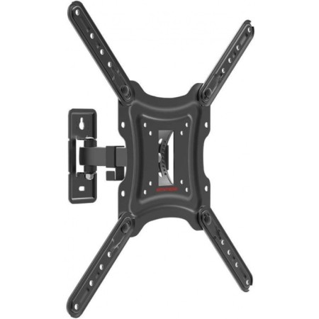 ARM Media LCD-403, up to 30 kg, 26-55 ", wall-mounted, turn and slope, black