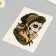 Tattoo on the body color "Mexican riddle" 26.1x14.6 cm