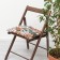 Siddle on the chair Ethel "Meadow Flower" 42x42 cm, 100% cotton, sarzha 190 g/m2