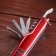 Swiss "rescuer" 12V1 knife, red