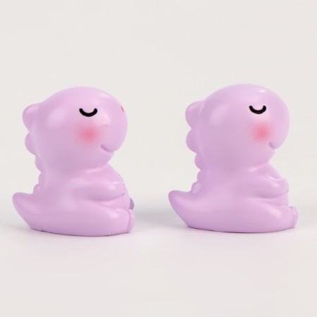 Miniature Puppet "Satisfied Dragon", set 2 pcs., Size 1 pc. - 2.6 × 2.2 cm-3