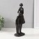 Souvenir Polystone "Mom and Son" Black 31x13x8 cm