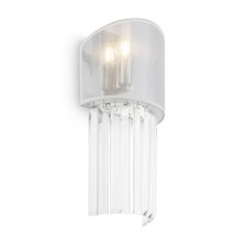 Бра Freya FR5170WL-01N Eclipse, 128х200х230 мм, E14, 1х40Вт, цвет хром