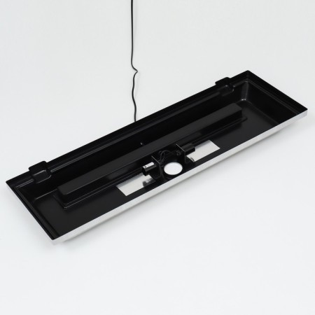 Aquarium rectangular "atall" with a lid, 100 liters, 80 x 25 x 50/55 cm, bleached oak-6