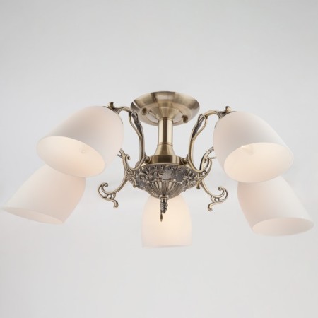 Ceiling chandelier Ariele, 60W, E27, 64x64x24 cm-1