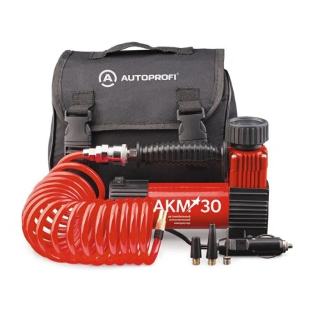 Autoprofi compressor, series "AKM" 28 l/min, 12V, 7 atm.