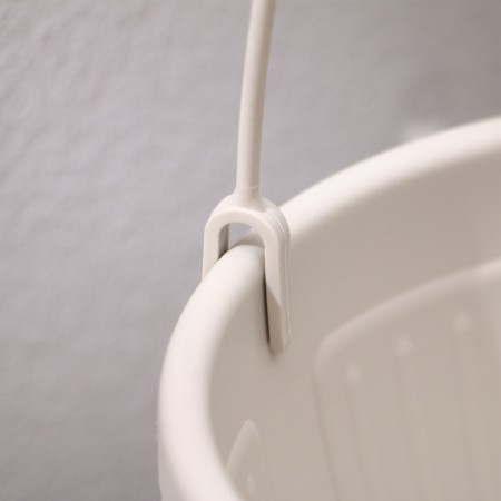 Suspended pots, 2 l, plastic, beige-6