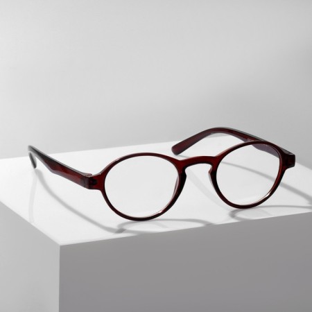 Ready glasses GA0185 (color: C1 coffee; diopter: +2.5; tint: no)-1