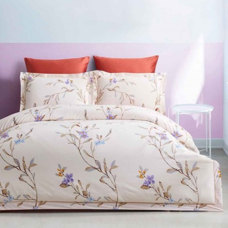 Bed linen echclusive aubine, size 240x260 cm, 200x220 cm, 50x70 cm, 70x70 cm-1