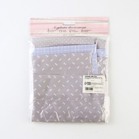 Patchwork fabric 3 flaps "Tenderness", 50 × 50 cm-4