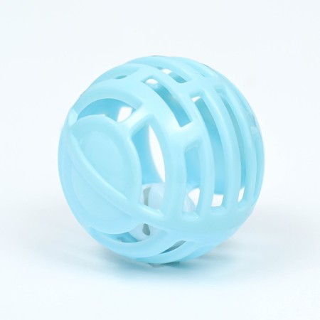 A mesh ball with a tambourine, 4.5 cm, blue-2
