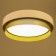 Luer with PDU "Rego" LED 120W 3000-6000k White-gold 50x50x10 cm Bayerlux