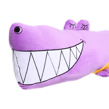 Soft toy-punch "Crocodile", 90 cm, purple color-3