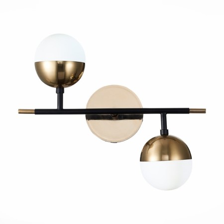 Sconces st. SL1507.421.02. Albero. 2x5 watts, G9, 4000K, 36x39.2 cm, black color