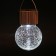 Garden lamp on the sunny battery "Light bulb", 7 × 9 × 7 cm, 1 LED, white glow
