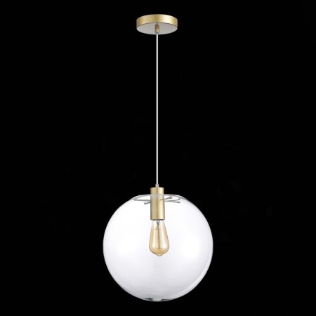 STL LUCE Sus. SL1056.233.01. Noor. 1x60 W, E27, 35x35x33 cm, gold color-4