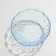 Glass salad "Estrella", 2.54 l, d = 23.5 cm, blue color