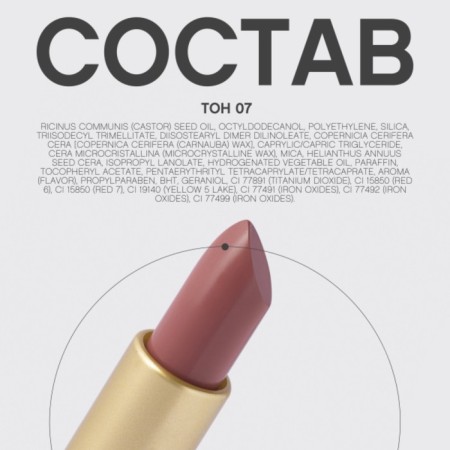 Lipstick Vivienne Sabo Nude Createur, tone 07 peach-13