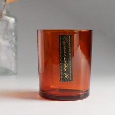 Bank for candles glass 